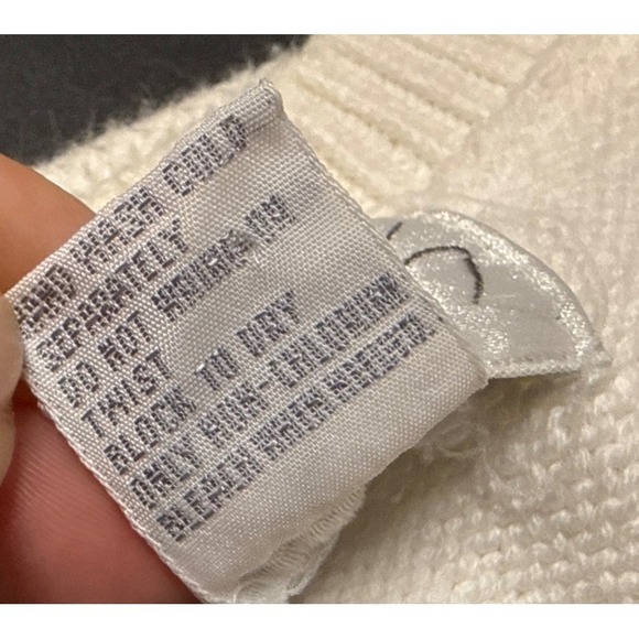 Vtg 90s Lord & Taylor Sweater Vest Women's Medium Geometric Color Block Preppy - Picture 11 of 11